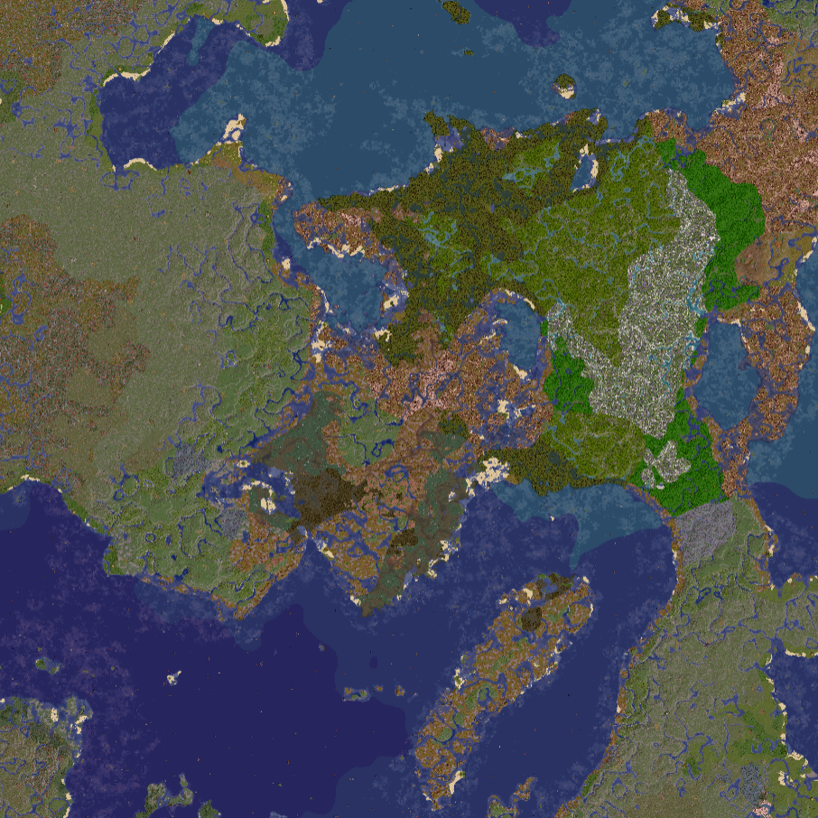 Alpha Legends BlueMap preview